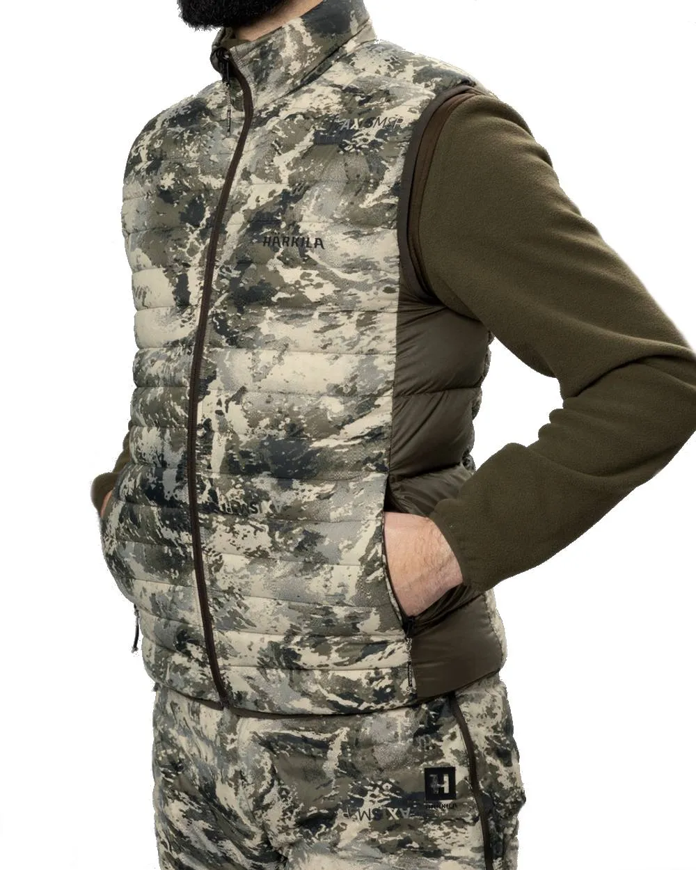 Harkila Mountain Hunter Expedition Reversible Down Waistcoat