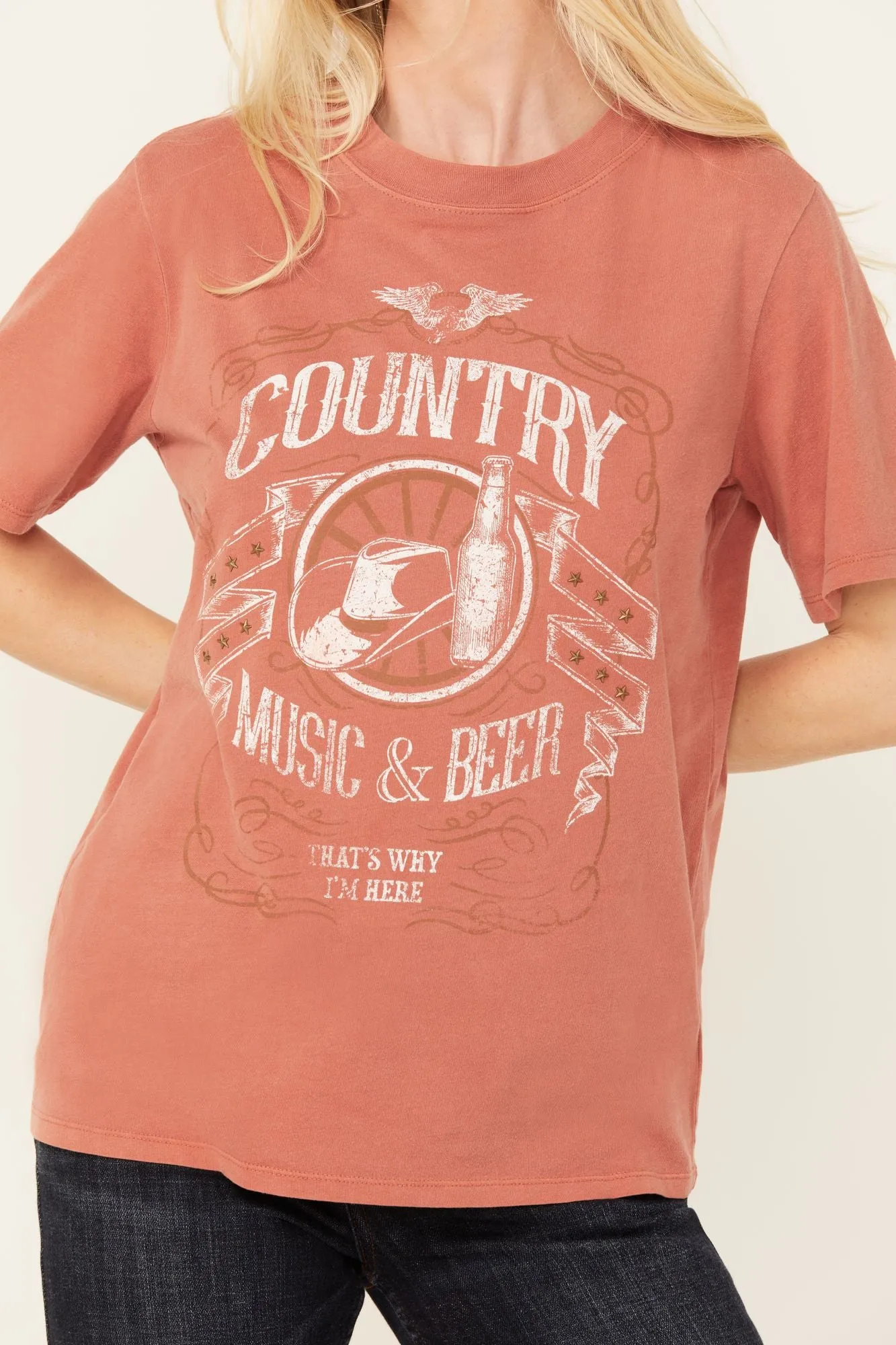 Helen Country Music and Beer Short Sleeve Graphic Tee