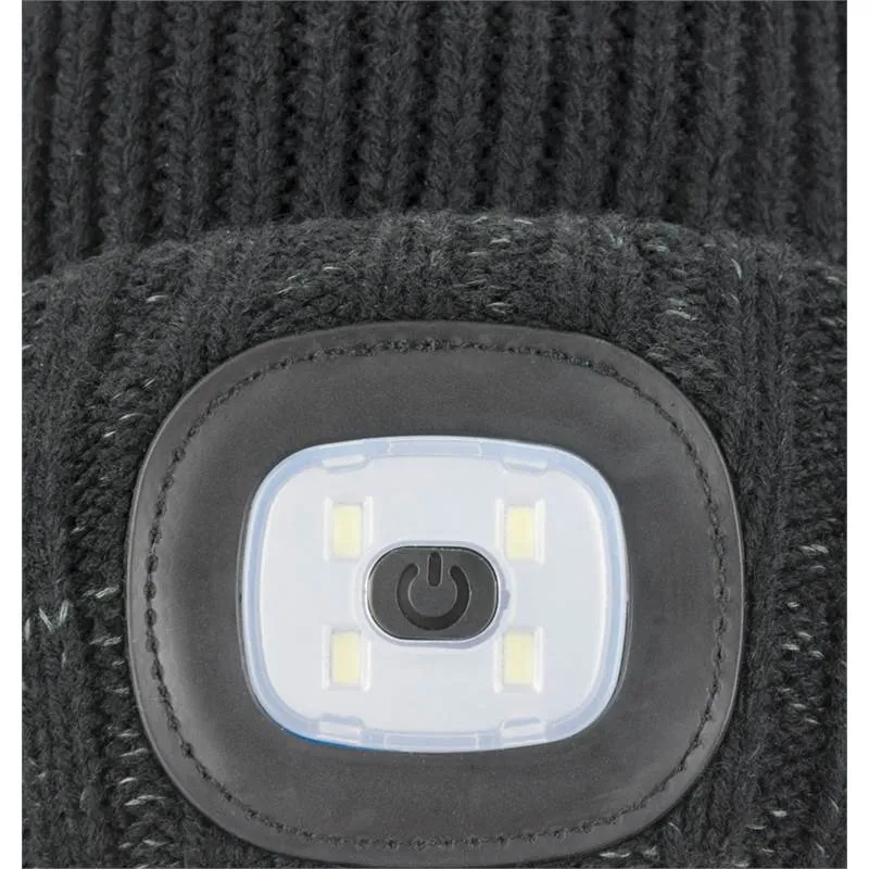 Heydon Wateproof LED Cold Weather Beanie - Black