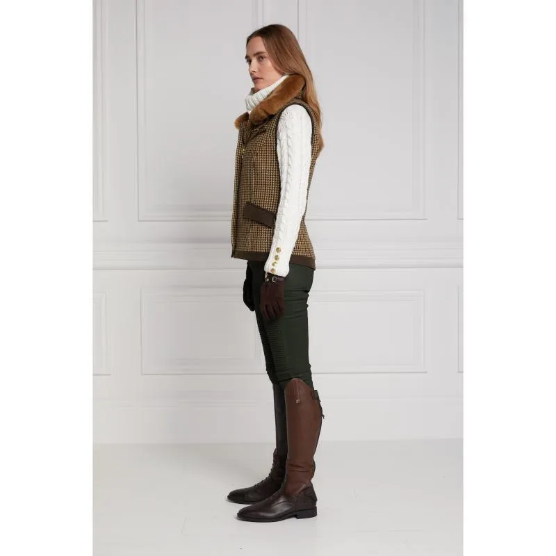 Holland Cooper Aviator Ladies Gilet - Hailes Green