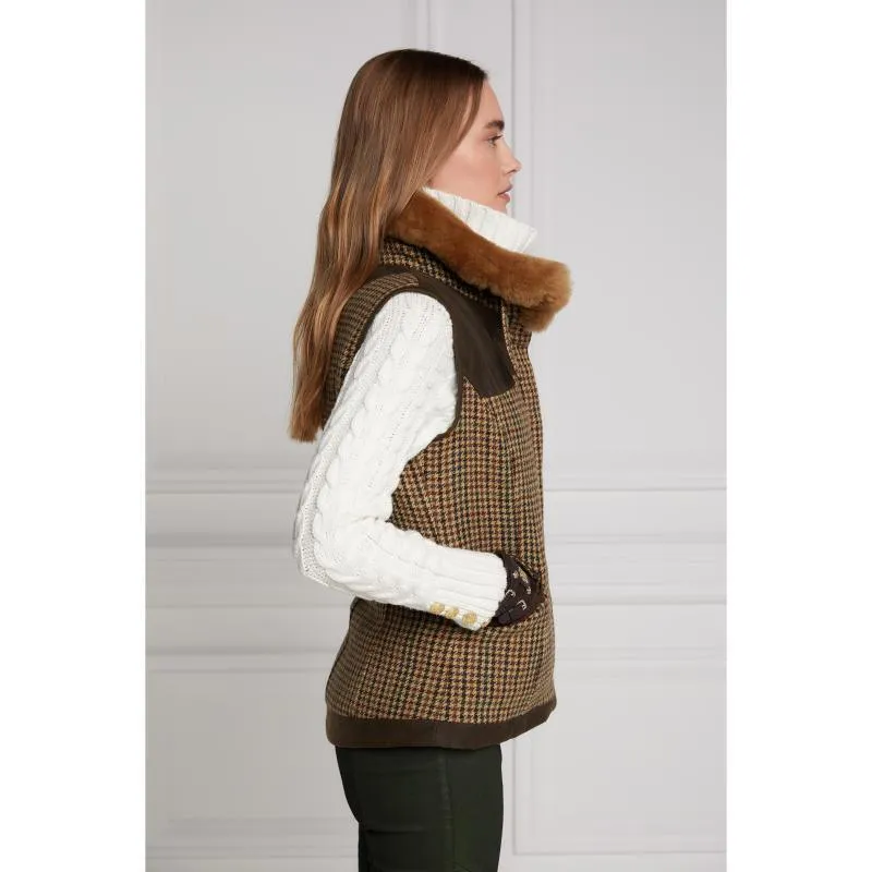 Holland Cooper Aviator Ladies Gilet - Hailes Green