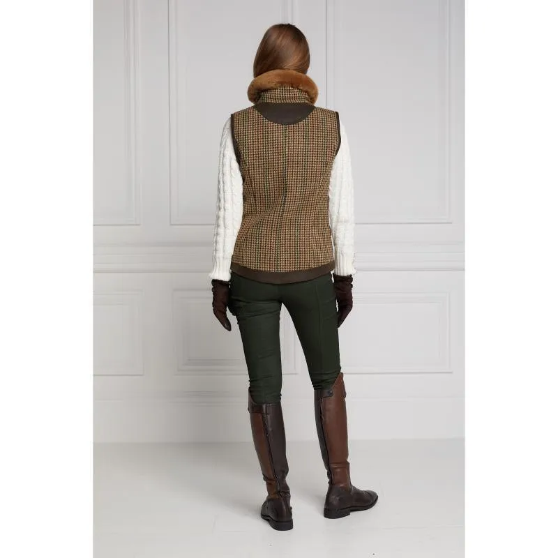 Holland Cooper Aviator Ladies Gilet - Hailes Green