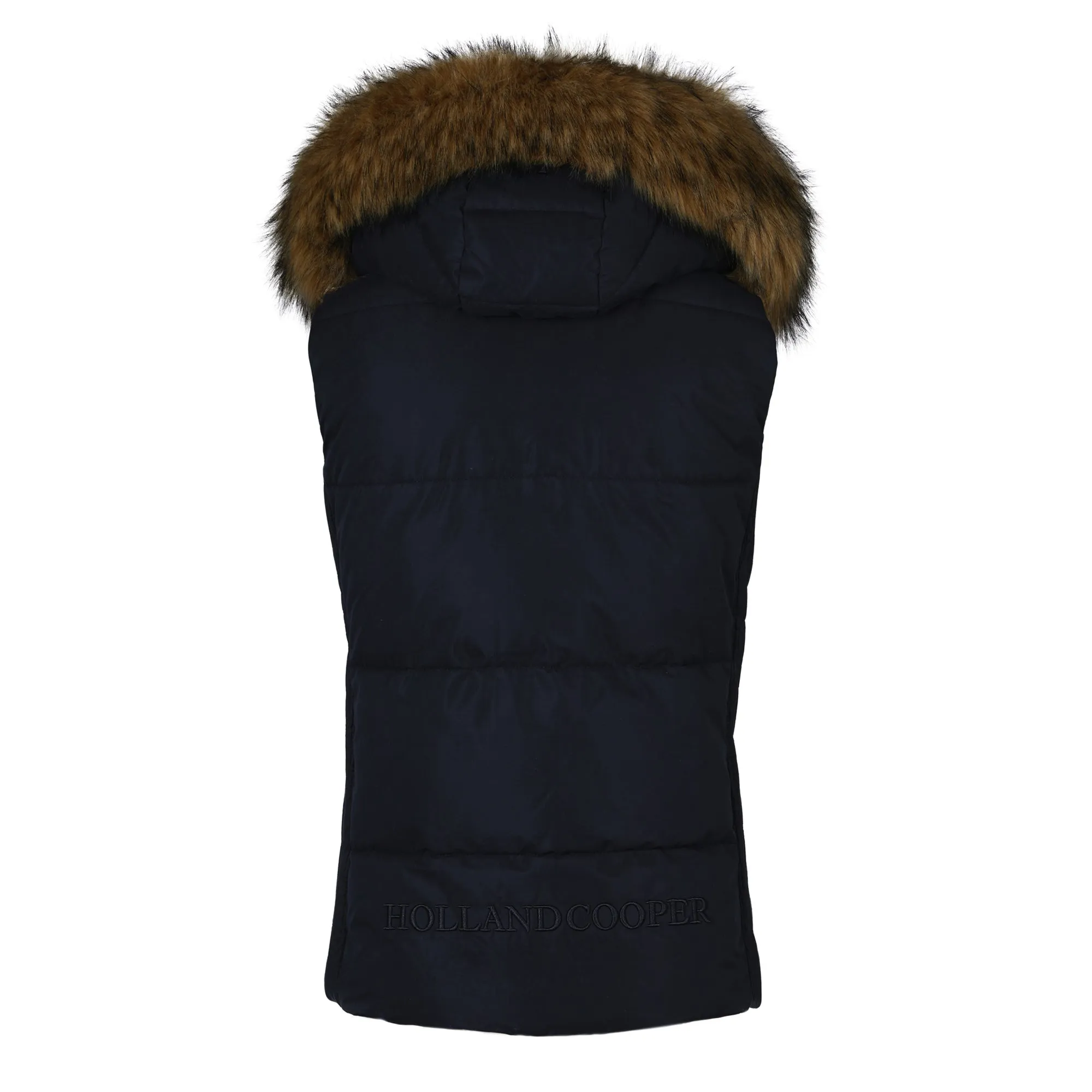 Holland Cooper Team Hooded Gilet - Ink Navy