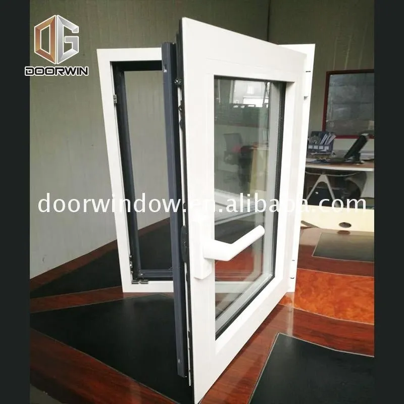 Hot new products casement window and Door made by factory swing open windows outswing with thermal break profileby Doorwin on Alibaba