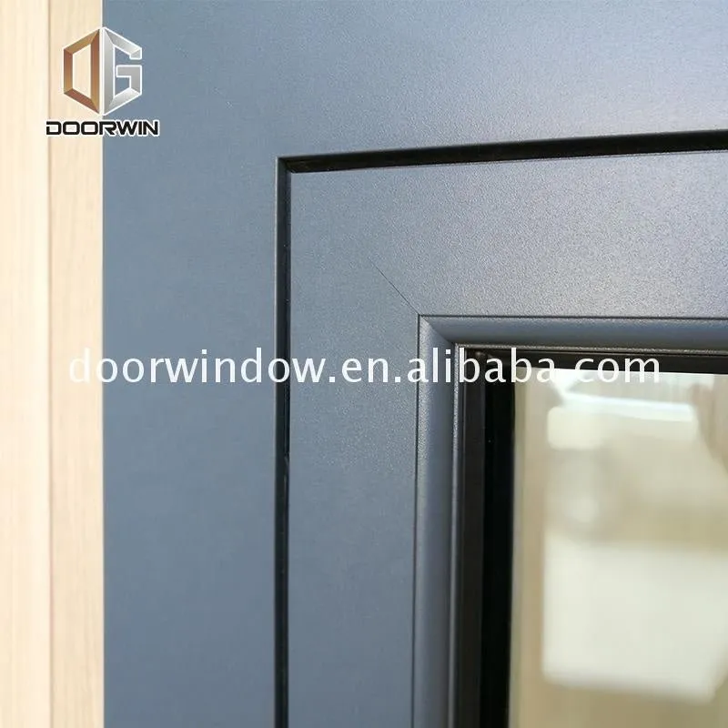 Hot new products casement window and Door made by factory swing open windows outswing with thermal break profileby Doorwin on Alibaba