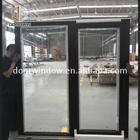 Hot sale factory direct timber sliding door tracks glass doors frame