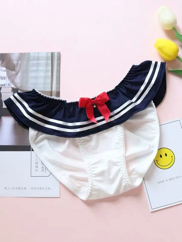 JAPANESE COS SAILOR UNDERWEAR SET