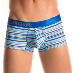 Jor LINES Boxer Underwear BLUE 0177 Size M