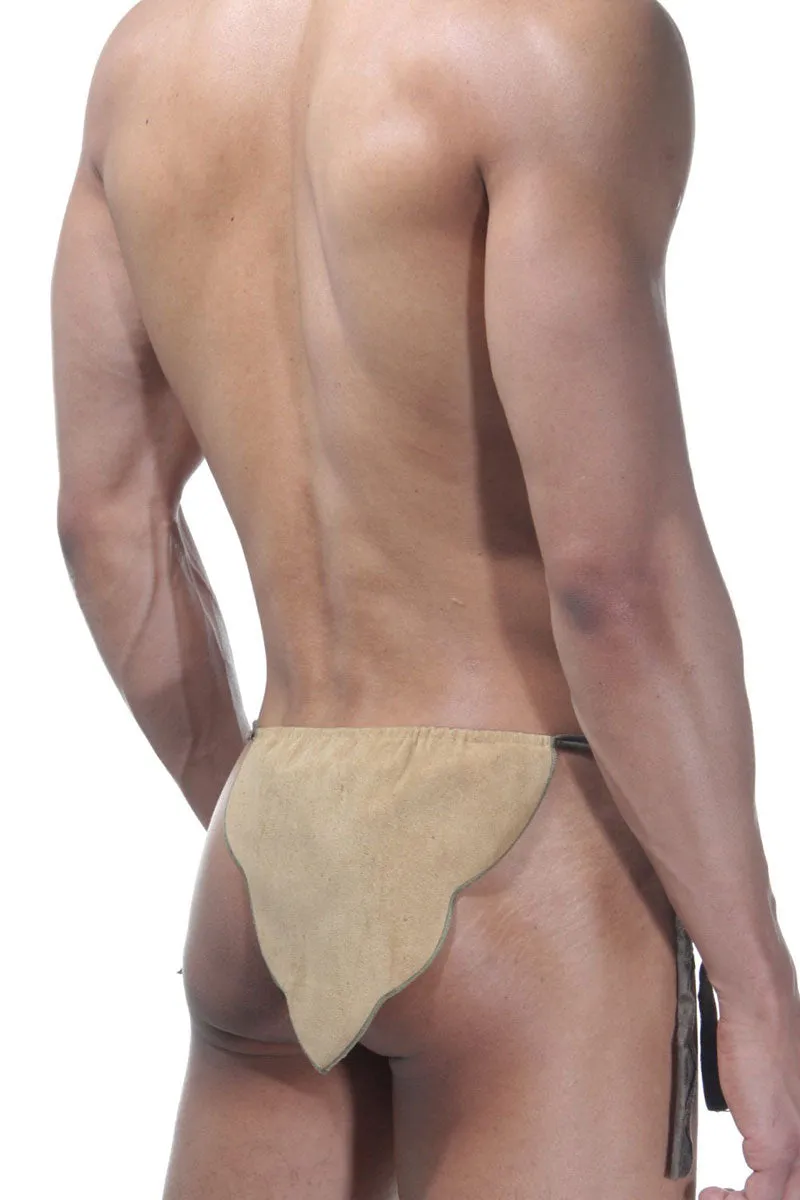 LaBlinque Tarzan Tie Side Loincloth Underwear Camel LB-15235 Size XL