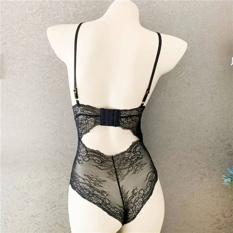 Lace Corset Bodysuit