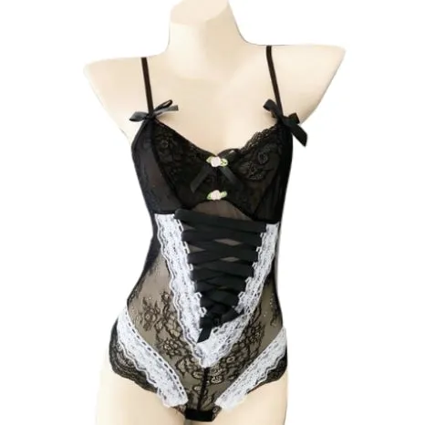 Lace Corset Bodysuit