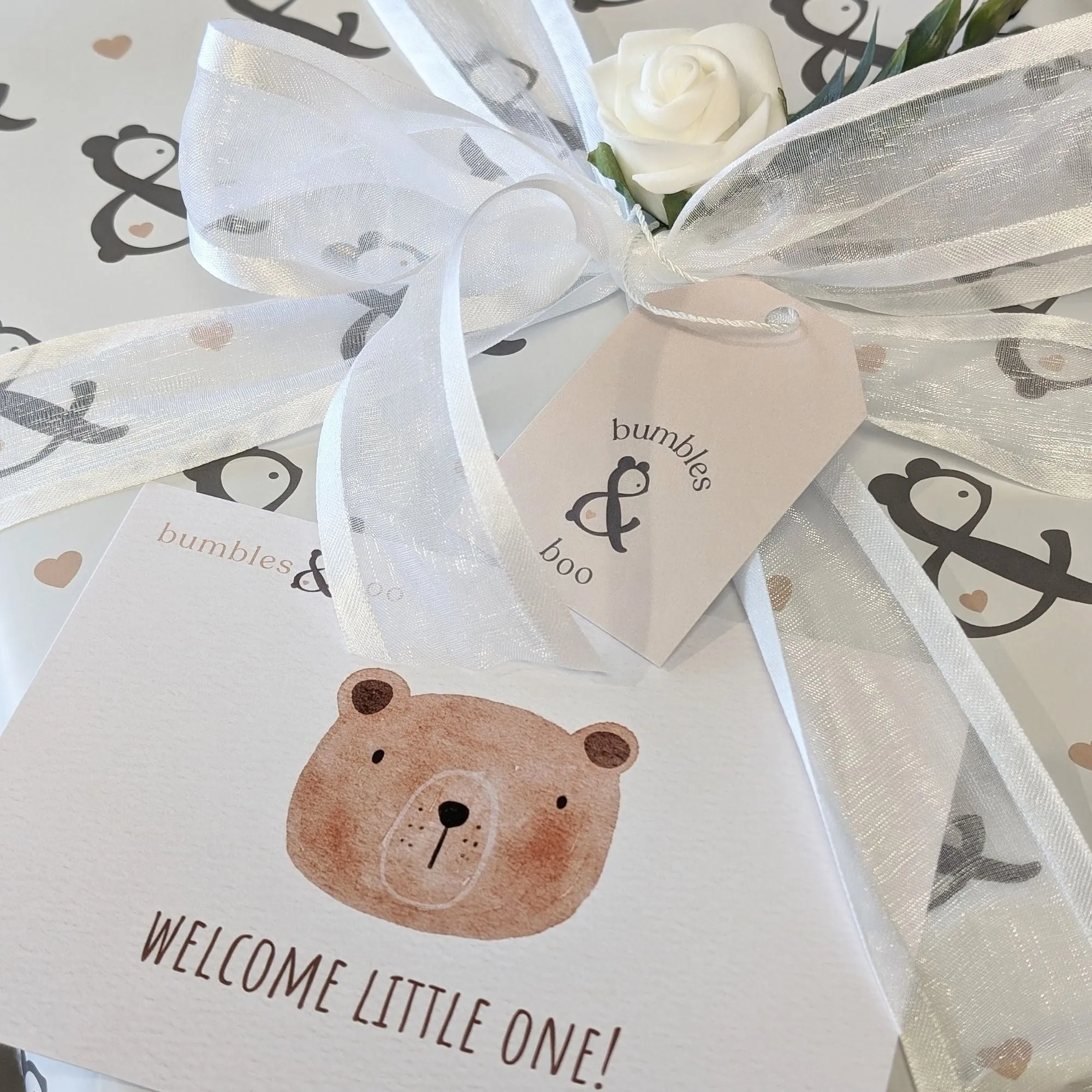 Large Mum To Be Gift - Beautiful Bunny Basket
