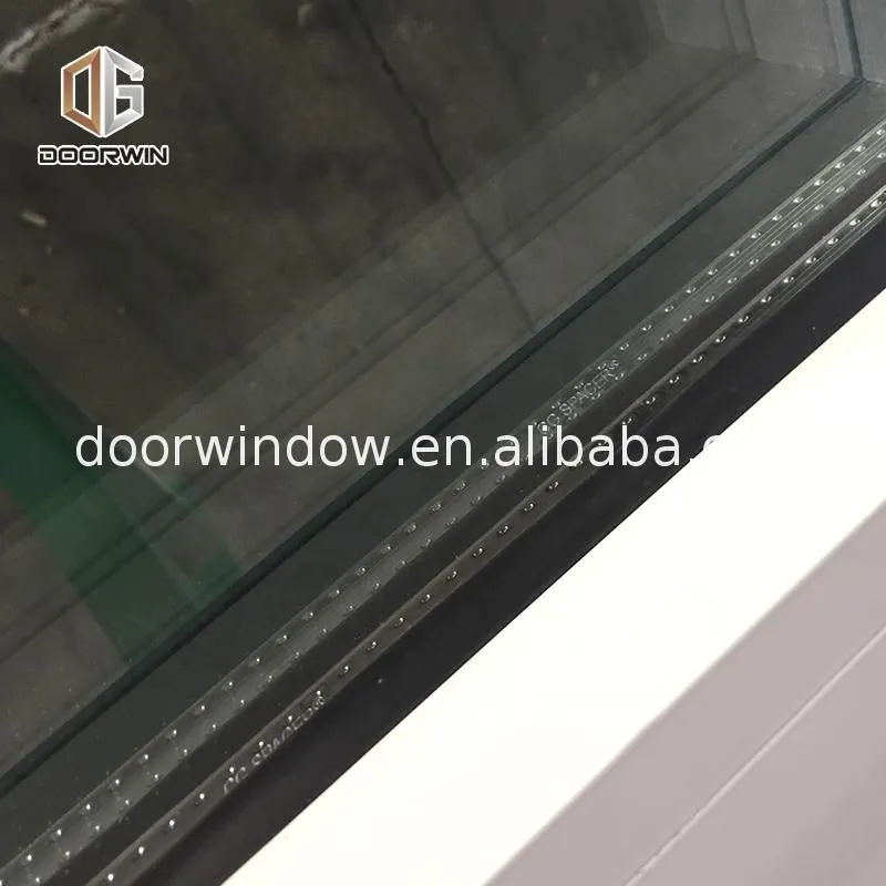 Latest window designs large glass windows jalousie by Doorwin on Alibaba