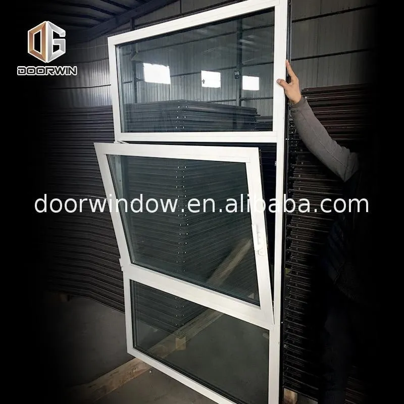 Latest window designs large glass windows jalousie by Doorwin on Alibaba