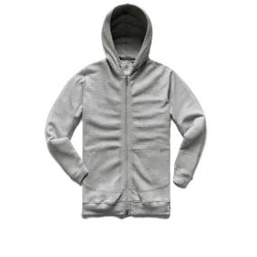 Lightweight Waffle Full Zip Hoodie