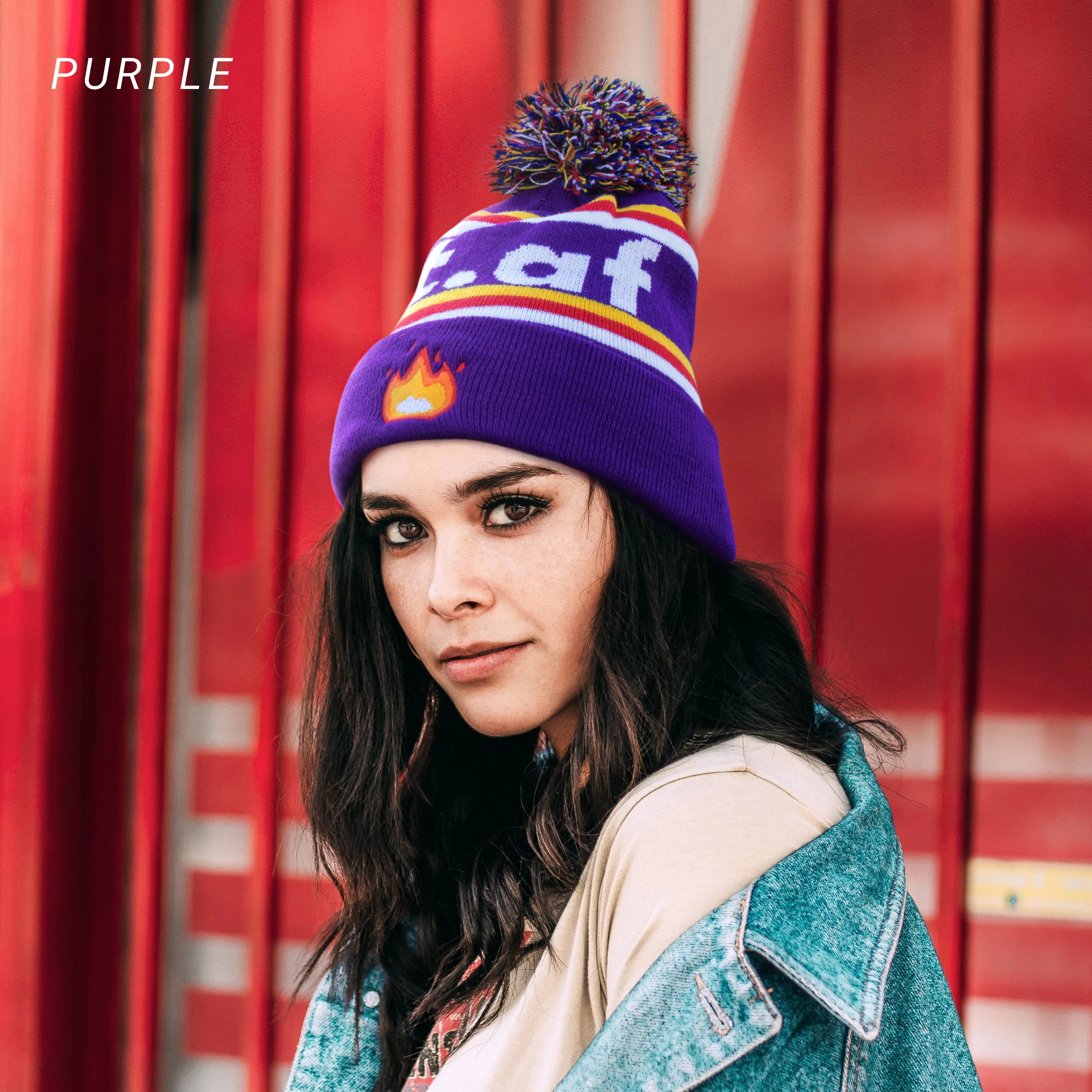 Lit Pom Beanie