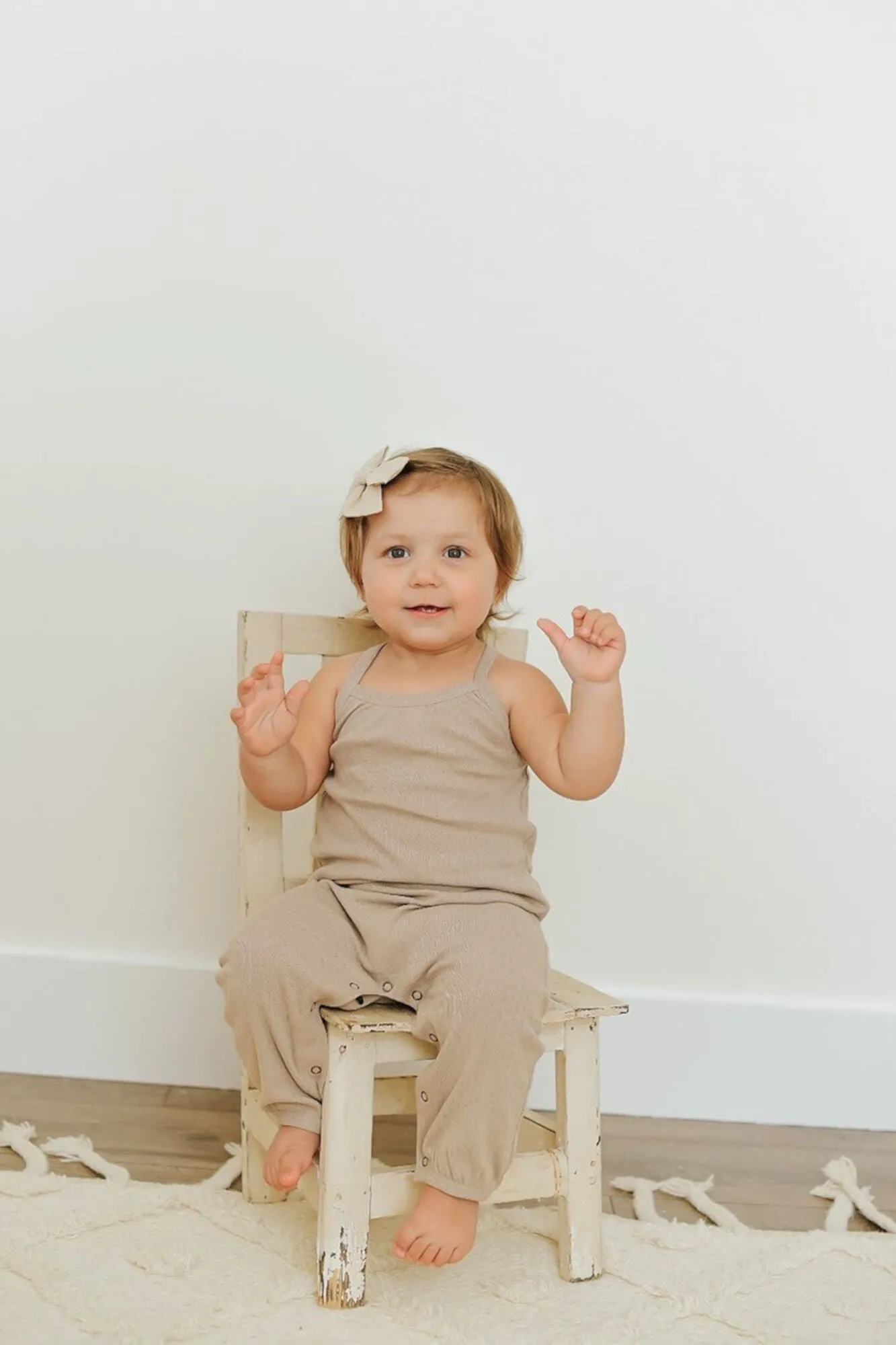 L'ovedbaby Pointelle Summer Romper