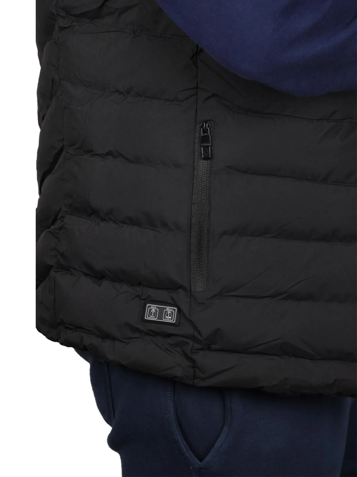 Mens Heated Hoodie Gilet