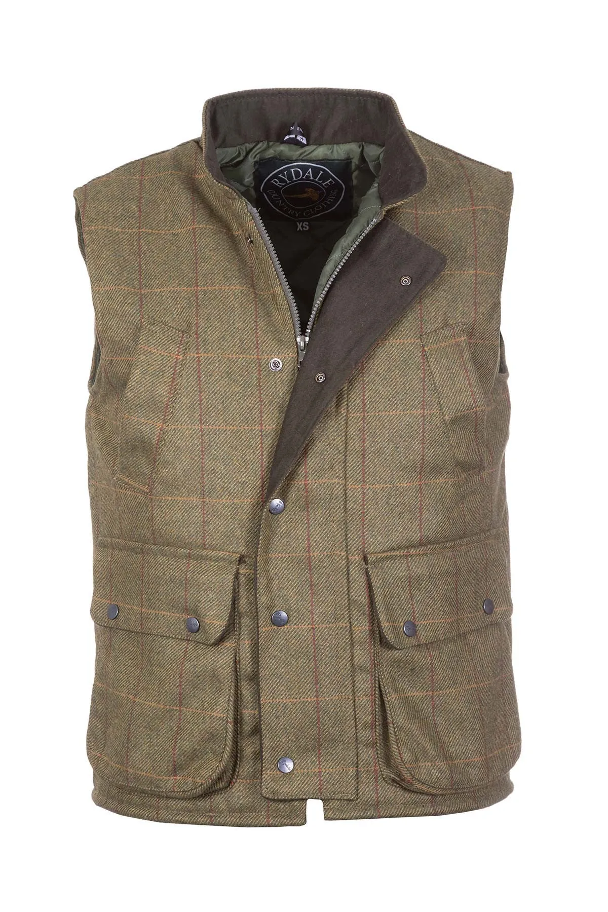 Men's Tweed Gilet - Derby Tweed