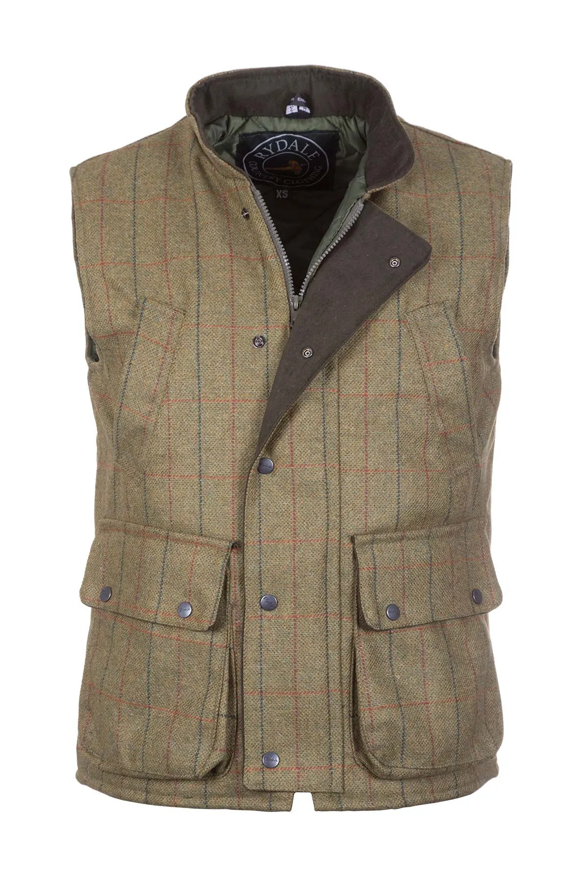 Men's Tweed Gilet - Derby Tweed