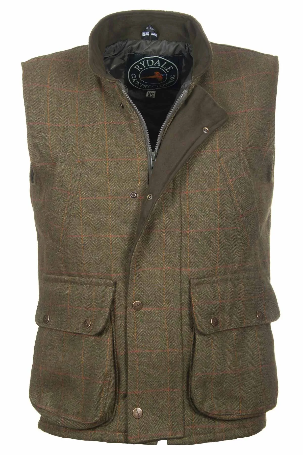 Men's Tweed Gilet - Derby Tweed