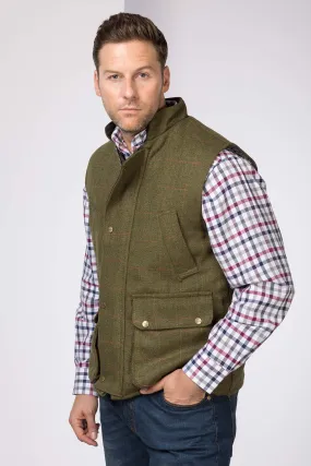 Men's Tweed Gilet - Derby Tweed