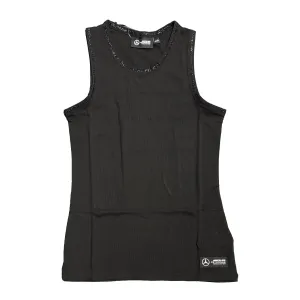 Mercedes AMG Petronas F1 Women's Logo Vest - Black