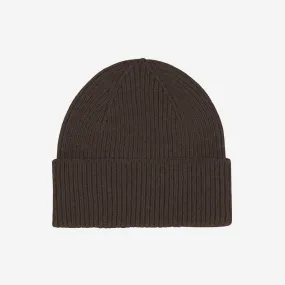 Merino Wool Beanie - Coffee Brown