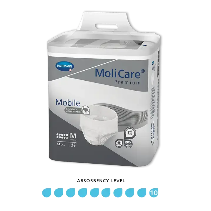 MoliCare Premium Mobile 10D - Medium (Pack of 14)