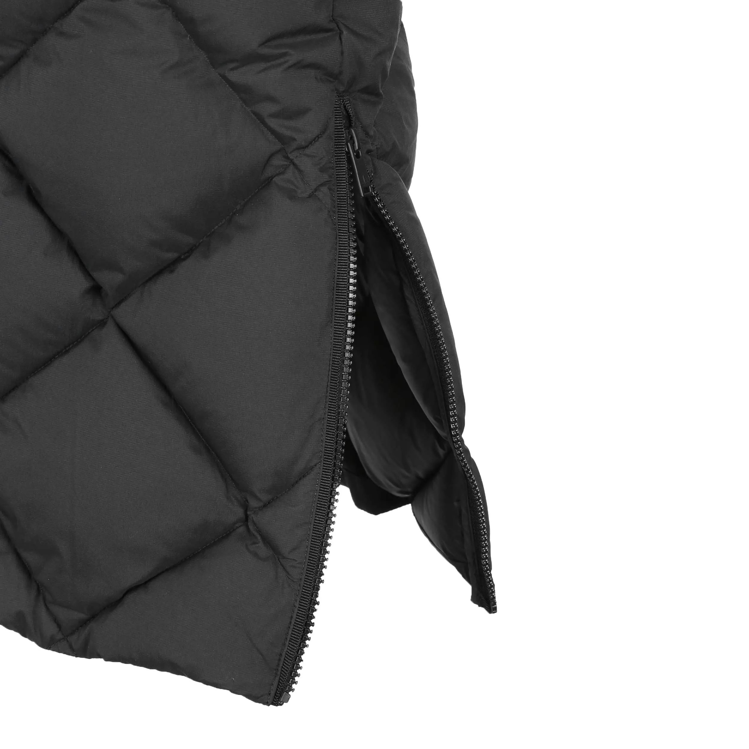 Moose Knuckles Flightweight Paxon Ladies Long Vest in Black