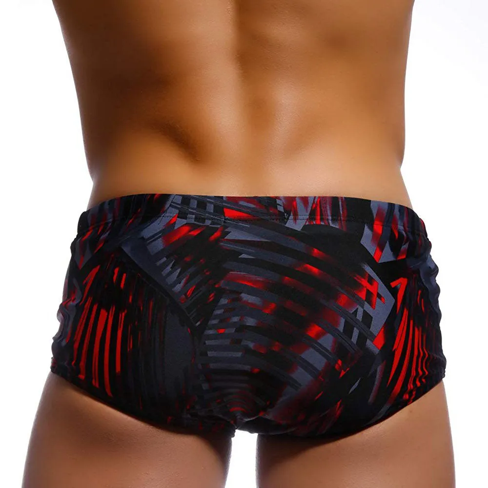 Multicolor Printed Push-Padded Boxer