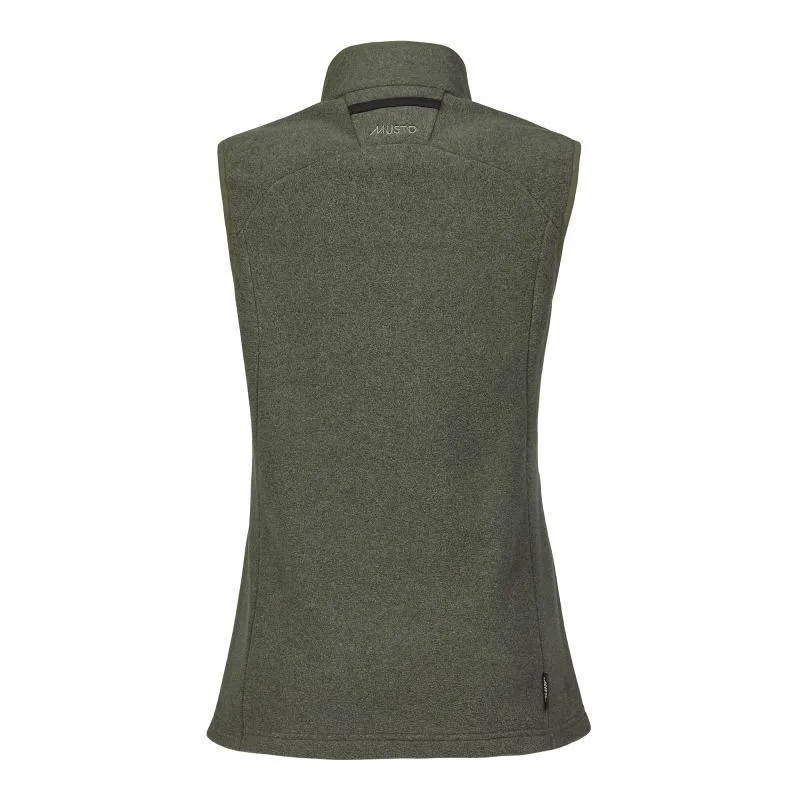 Musto Fenland Polartec Ladies Fleece Gilet - Deep Green