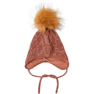 Name it Wool Cognac Wrilla Knit Hat