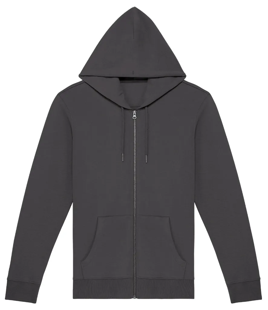 Native Spirit Unisex Heavyweight 350gsm Full Zip Organic Cotton Hoody {NS402}