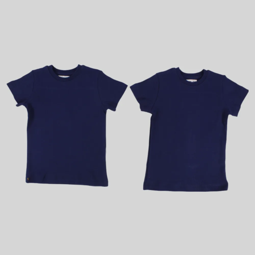 Navy Short-Sleeved Thermal Top Pack