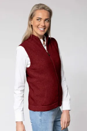 Noble Wilde - Gilet Vest in Merino Wool and Possum