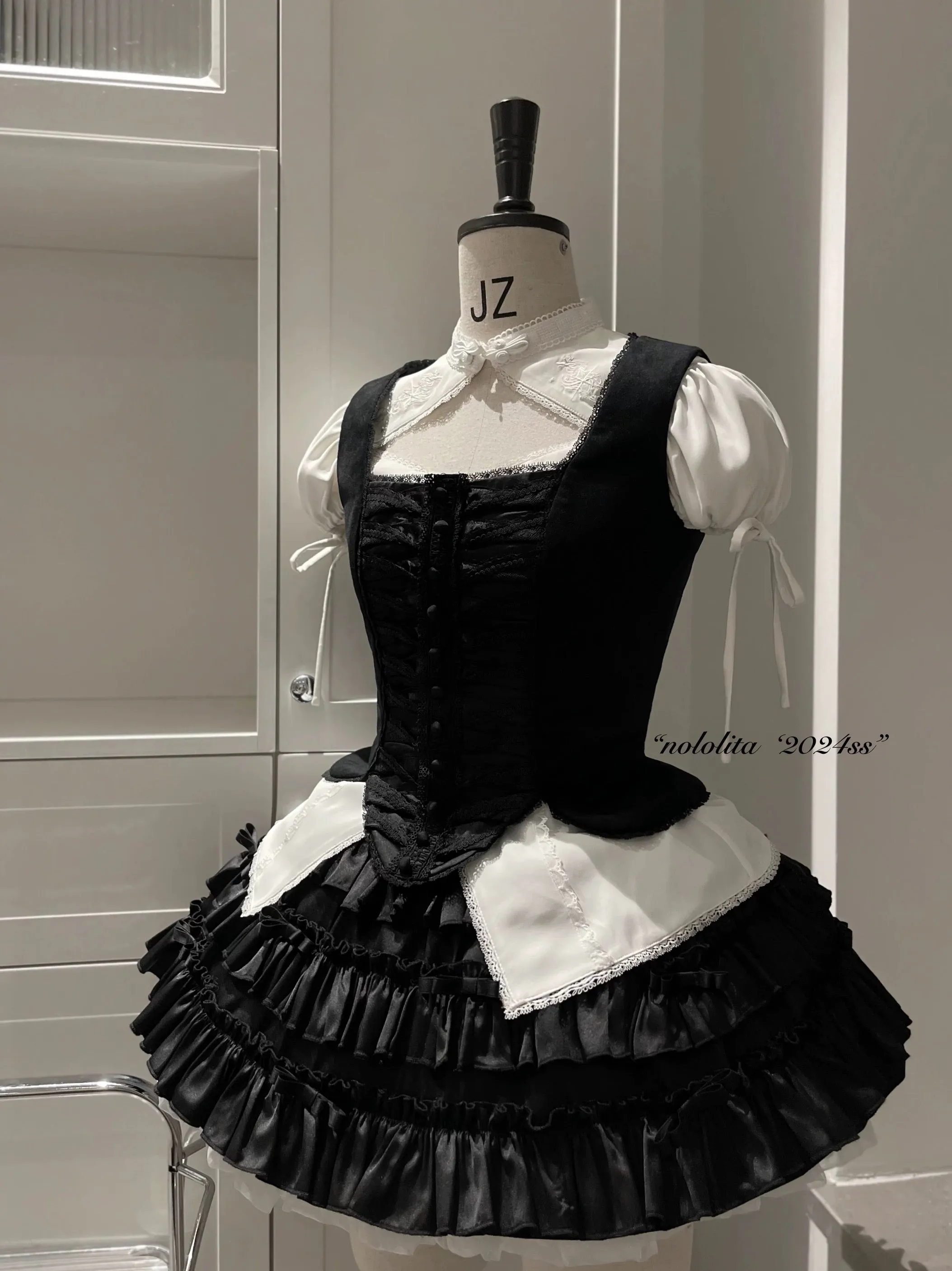 NoLolita 24SS Dragon’s Ketch Gothic Lolita Fashion Dress