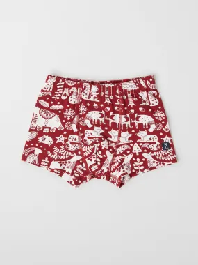 Nordic Christmas Boys Boxers