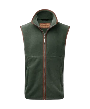 Oakham Fleece Gilet - Cedar Green