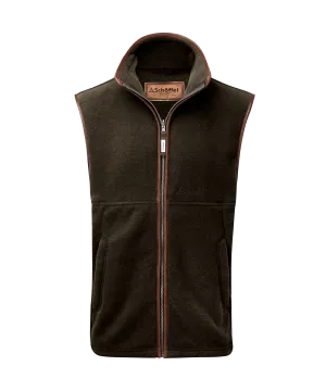 Oakham Fleece Gilet - Dark Olive