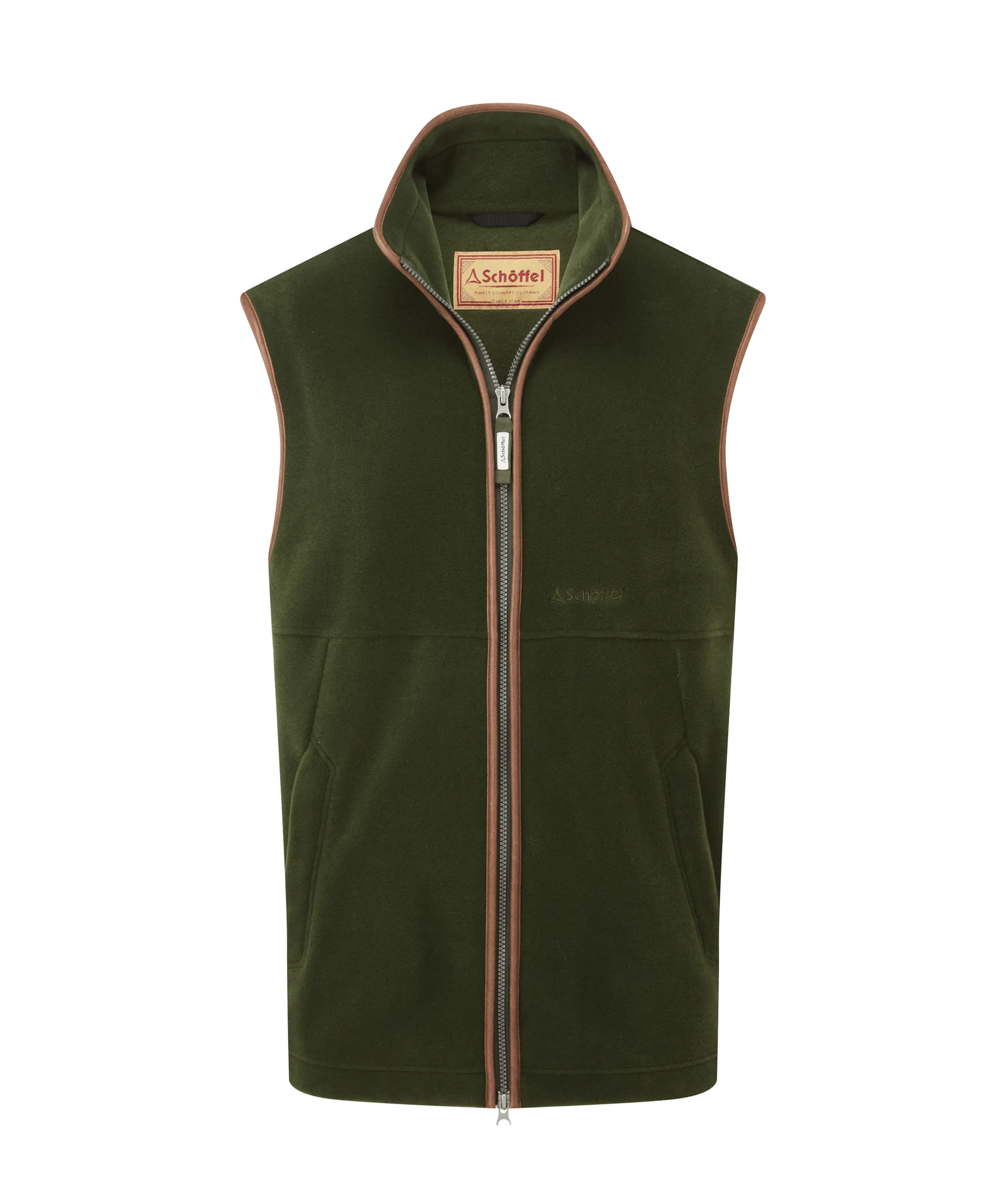 Oakham Fleece Gilet - Forest