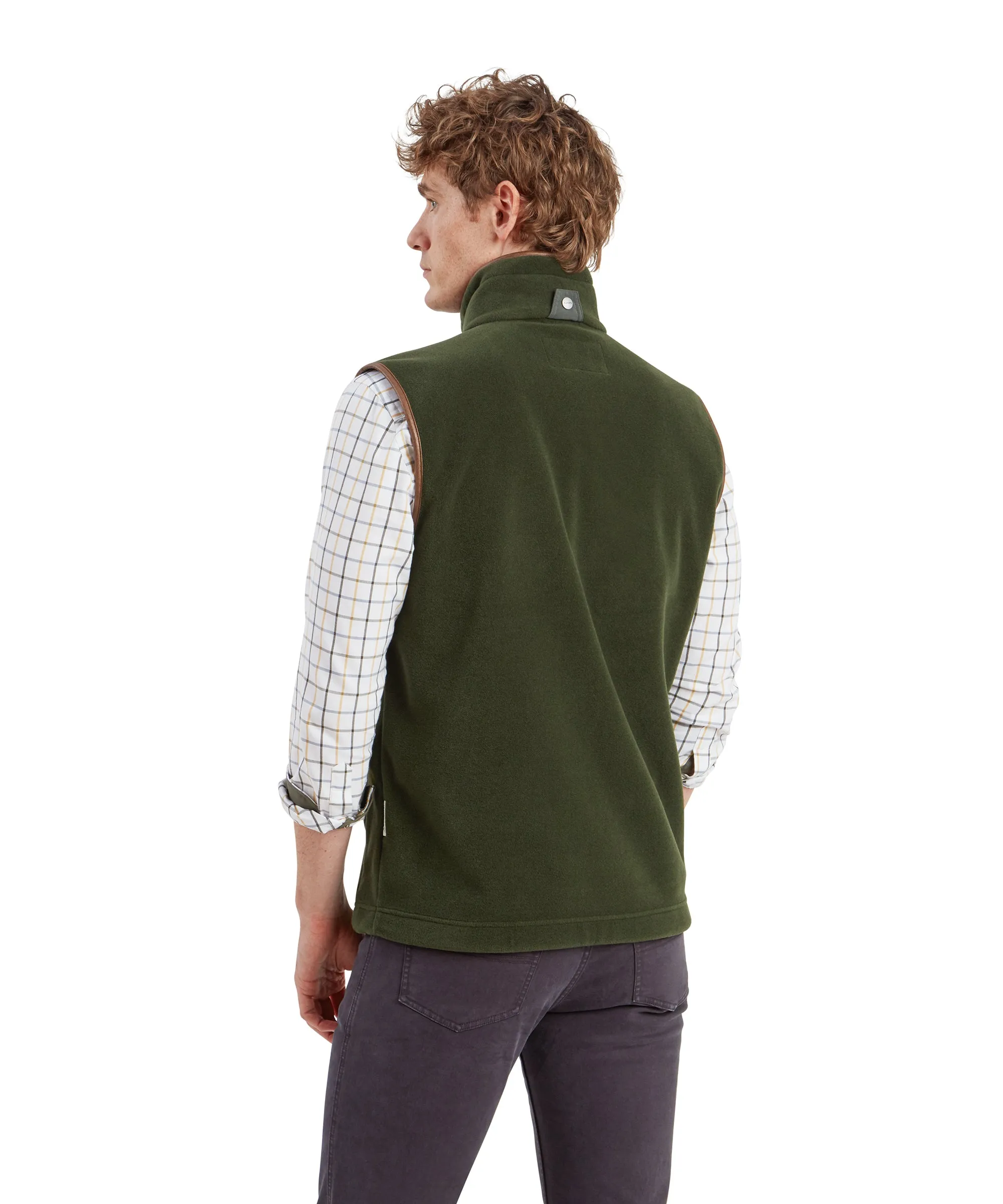 Oakham Fleece Gilet - Forest