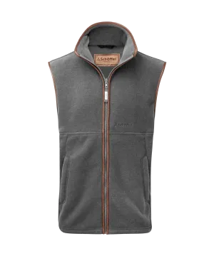 Oakham Fleece Gilet - Pewter