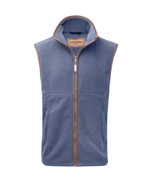 Oakham Fleece Gilet - Stone Blue