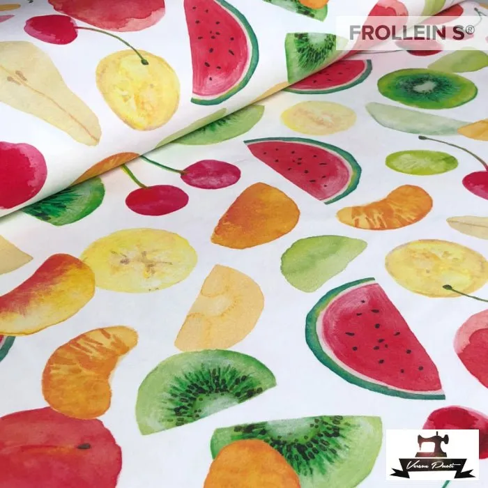 Organic Cotton Jersey - Fruit Salad