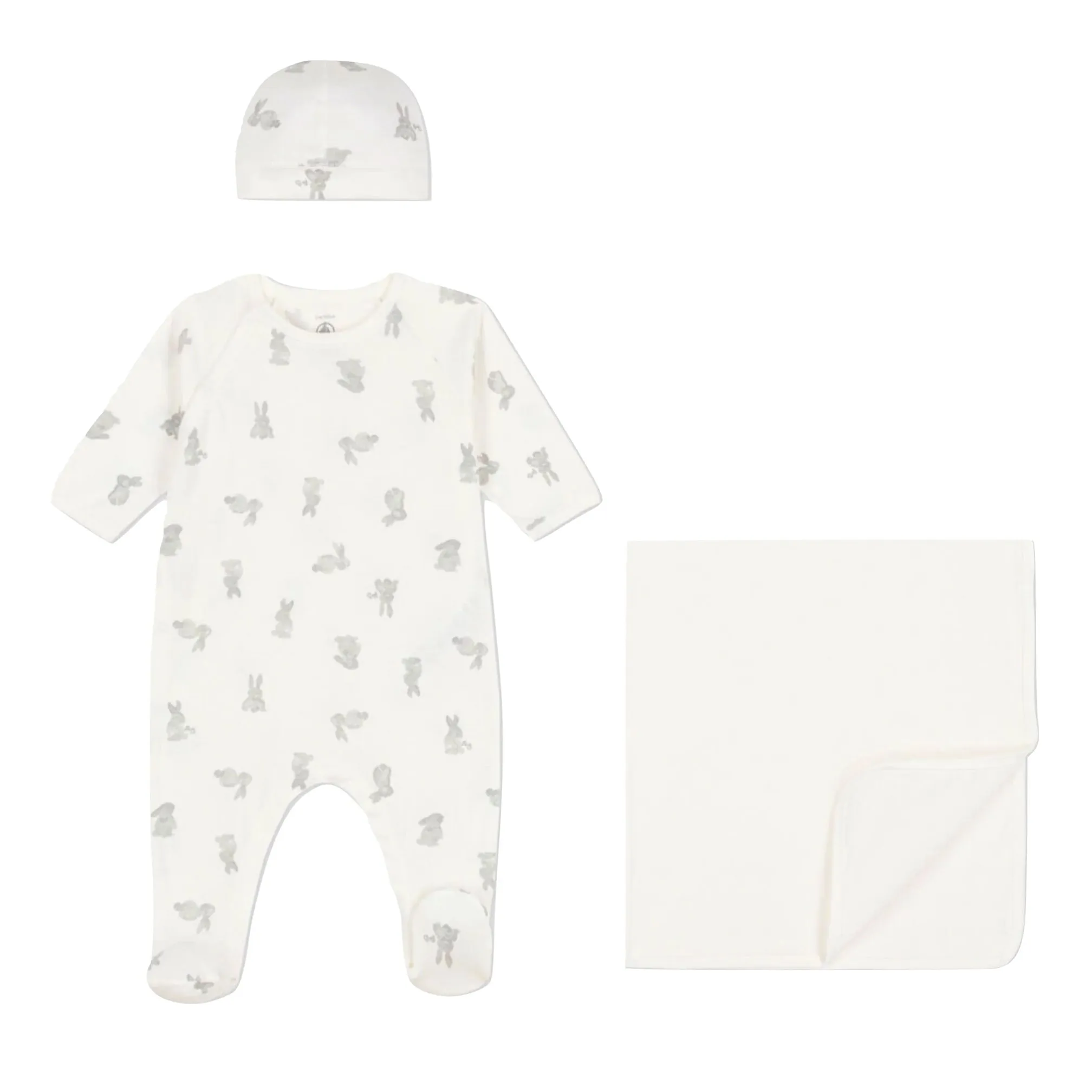 Petit Bateau Baby Bunny Pyjama Set