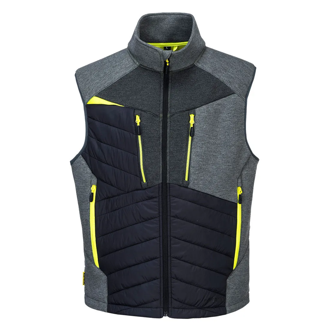 Poetwest Workwear DX470 - DX4 Baffle Gilet Metal Grey