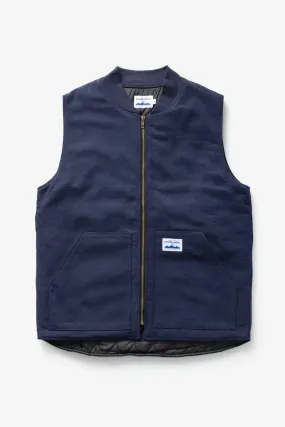 Power Goods - Canvas Work Vest - Navy Blue