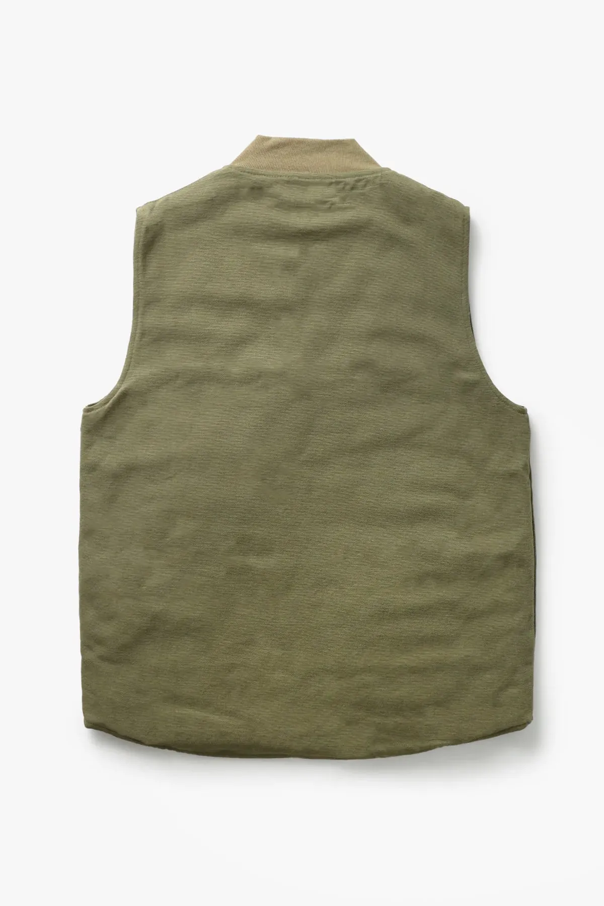 Power Goods - Canvas Work Vest - Olive