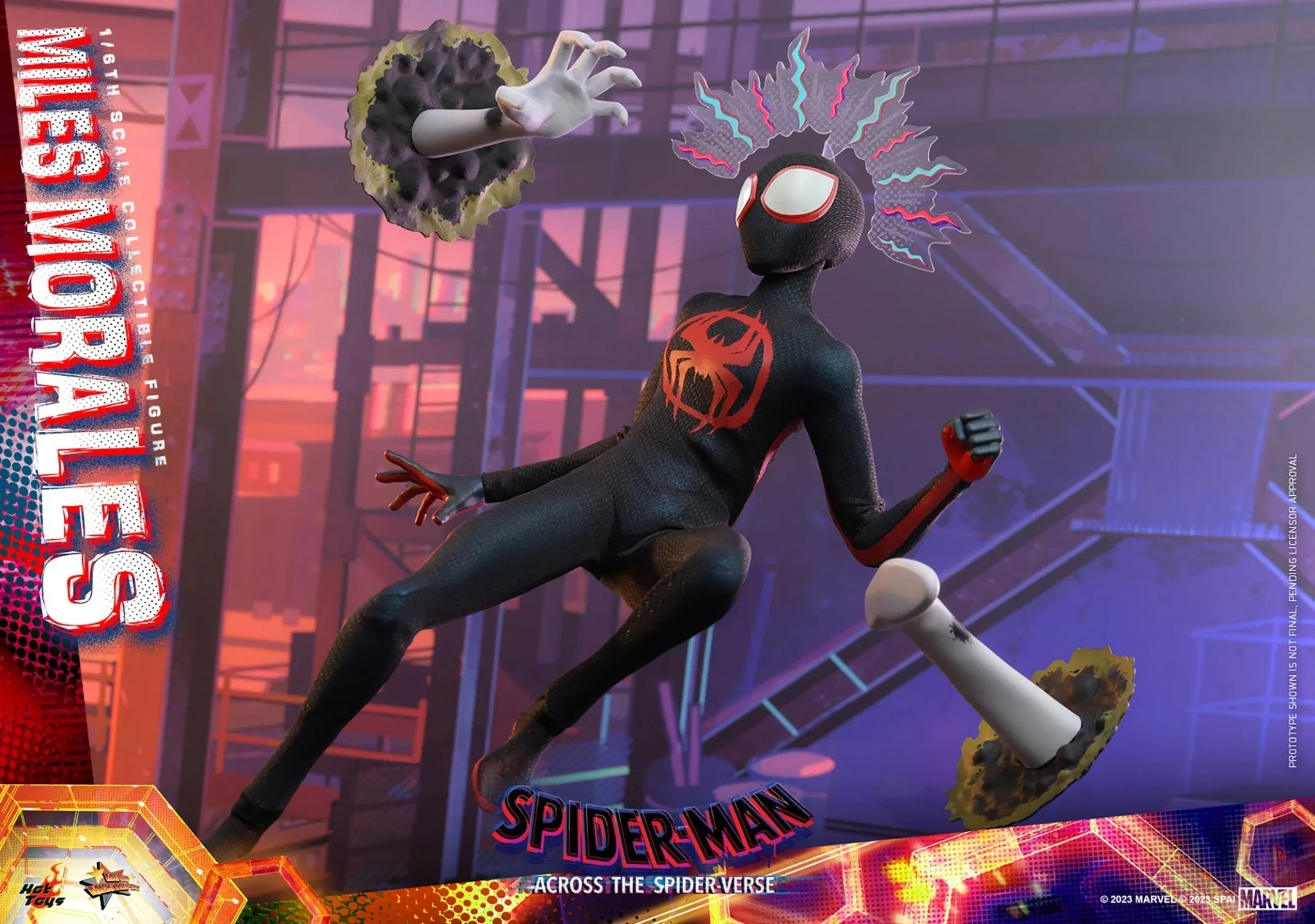 PRE-ORDER: Hot Toys Spider-Man: Across the Spider-Verse Miles Morales Sixth Scale Figure